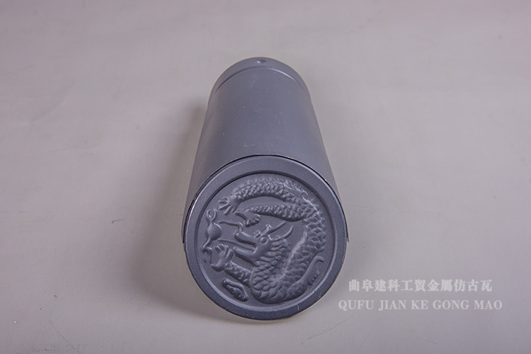 龍型金屬勾頭瓦不僅具有很好的裝飾作用，還是理想的房屋面覆蓋的材料