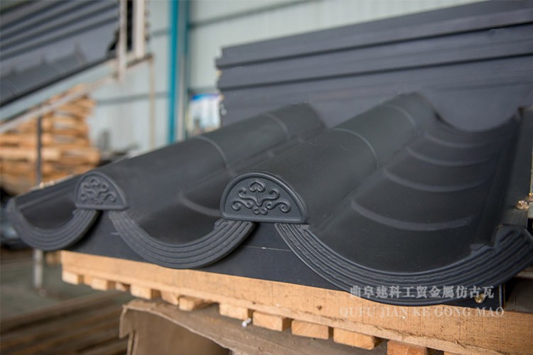 鋁合金瓦當(dāng)成品
